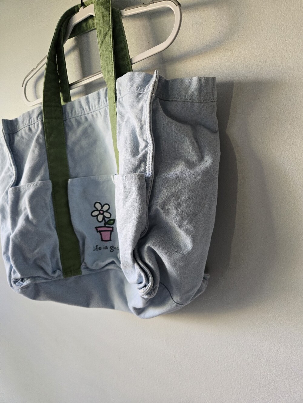 Life Is Good 100% Cotton Tote Bag - Picture 3 of 6